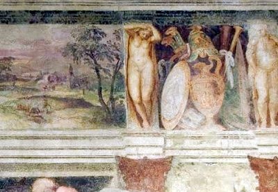 villa dei vescovi affresco di Lamberto Sustris
